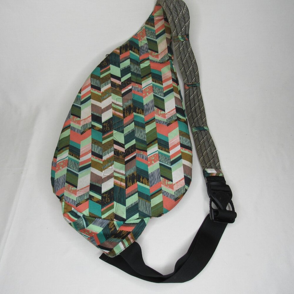 Kavu COASTAL BLOCKS Rope Sling Bag Backpack - Picture 4 of 9